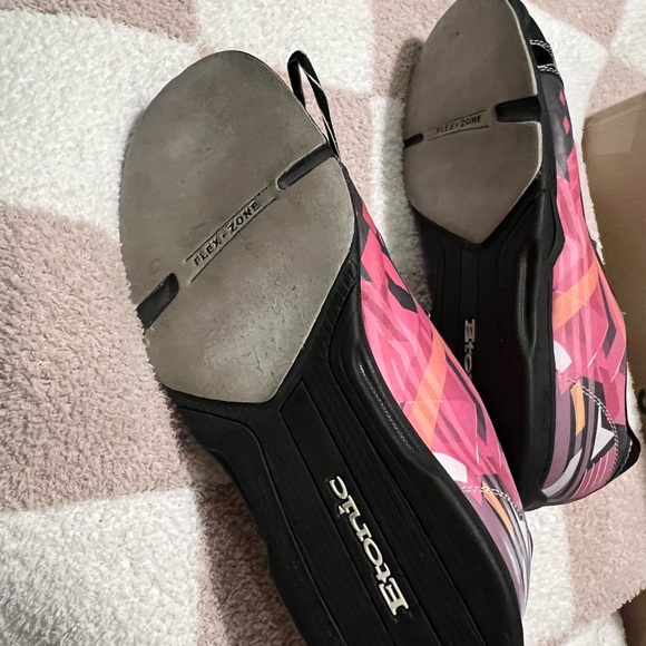 Etonic Black colorful Print Bowling Sneaker Shoes - Picture 2 of 3